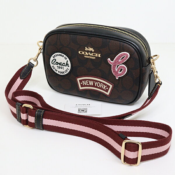 Rakuten - コーチ COACH ミニ ジェイミー カメラ バッグ シグネチャー キャンバス パッチ CF455 アウトレット 未使用品