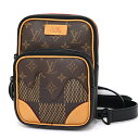 ルイ ヴィトン LOUIS VUITTON アマゾン・スリングバッグ NIGO ダミエ・エベヌ ジャイアント キャンバス N40379 【中古】Aランク