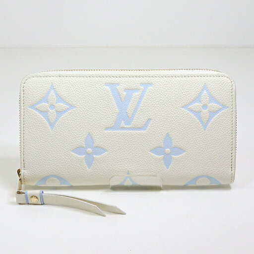 ルイ・ヴィトン LOUIS VUITTON ジッピーウォレット M83308 長財布 キャンディブルー 【中古】Sランク ルイ・ヴィトン LOUIS VUITTON ジッピーウォレット M83308 長財布 キャンディブルー 【中古】Sランク