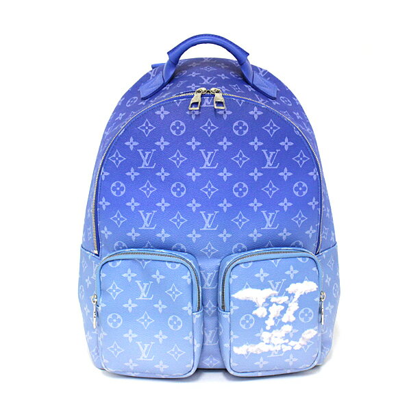 ルイ・ヴィトン Louis Vuitton バックパック・マルチポケット M45441 ブルー系 TJ2240　ネームタグ無し【中古】Aランク