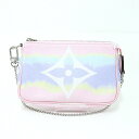ルイヴィトン LOUIS VUITTON LVエスカル ミニ ポシェット・アクセソワール モノグラム キャンバス パステル(ピンク系マルチカラー) M69269...