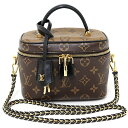 ルイ ヴィトン LOUIS VUITTON ヴァニティ NV PM 2WAYバッグ モノグラム リバース M45165 ブラウン 【中古】Aランク