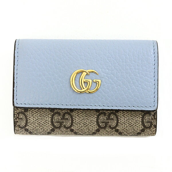 å GUCCI GGޡ 쥶  GGץ꡼ Х 456118 饤ȥ֥롼 ١ܥˡ š...