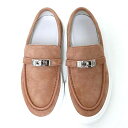 エルメス HERMES スニーカー ゲーム レディース 靴 シューズ サイズ35.5 シェーヴル・ヴェロア H242191Z 59350 ヌード 未使用品