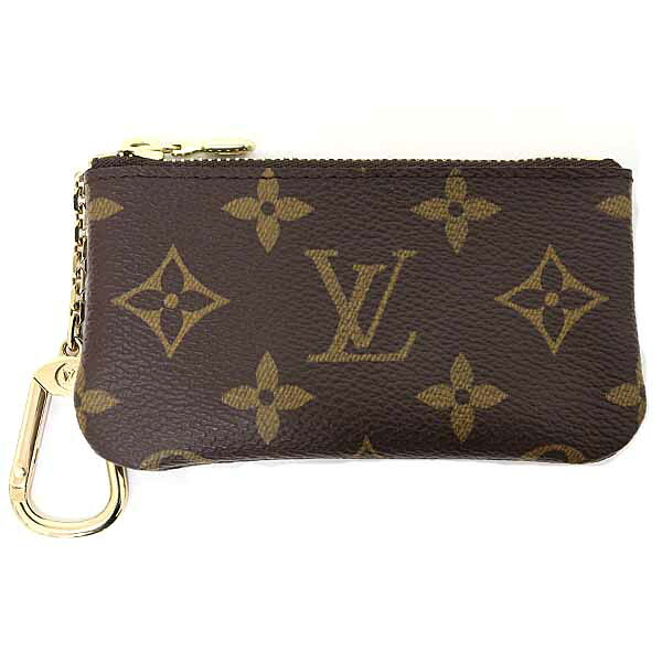 ルイ ヴィトン LOUIS VUITTON カードキーケース ポシェット・クレ コインケース M62650 モノグラム キャンバス 【中古】Sランク