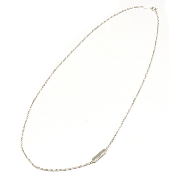 Rakuten - ティファニー TIFFANY&Co. ミニ タグ チェーン ネックレス Ag925 シルバー 46cm 【中古】Aランク