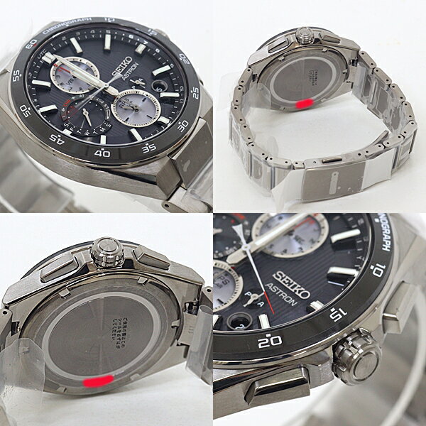 SEIKO セイコー メンズ腕時計 アストロン ネクスター SBXC151 チタン ブラック文字盤 ソーラー電波 未使用品