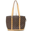 ルイ ヴィトン LOUIS VUITTON バビロン ショルダーバッグ トートバッグ モノグラム・キャンバス M51102 ブラウン【中古】Aランク