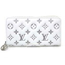 ルイ ヴィトン LOUIS VUITTON 日本限定 LV SKI ジッピー・ウォレット 長財布 レザー エンボス M12154 ホワイト 未使用品(4)