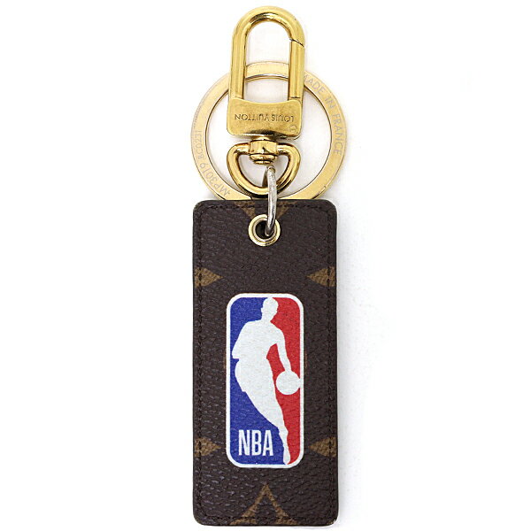 Rakuten - ルイ ヴィトン LOUIS VUITTON ポルト クレ・モノグラム レターズ バッグチャーム兼キーホルダー NBAロゴ MP3019 【中古】Aランク