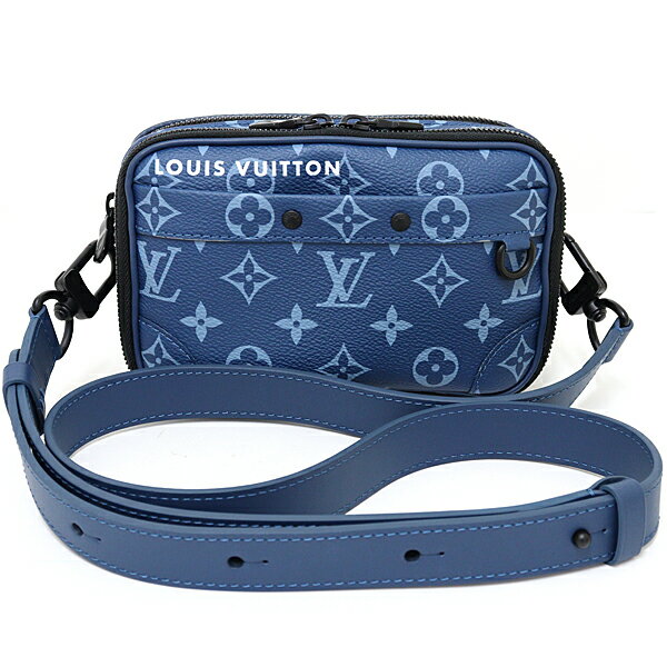 ルイ ヴィトン LOUIS VUITTON Alpha アルファ ウェアラブルウォレット ショルダーバッグ M82801 アトランティックブルー【中古】S新品同様品