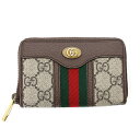 グッチ グッチ GUCCI オフィディア カードケース コインケース ラウンドファスナー GGスプリーム キャンバス 597613 未使用品