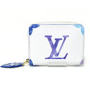 ルイ ヴィトン LOUIS VUITTON ジッピー・コイン パース コインケース LV バイ・ザ・プール モノグラム M82417 ブルー ホワイト 未使用品(4)