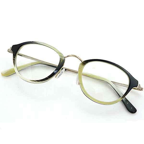 トムフォード TOMFORD 伊達メガネ アイウェア 眼鏡 メガネ TF5321 061 47□22 145 ブラック ホワイト 【中古】Sランク