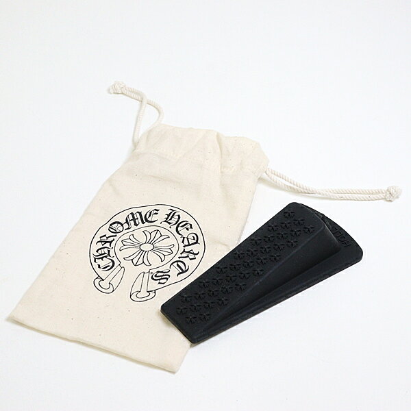 クロムハーツ CHROME HEARTS ドアストッパー ブラック ラバー CHクロス【中古】Sランク [2]