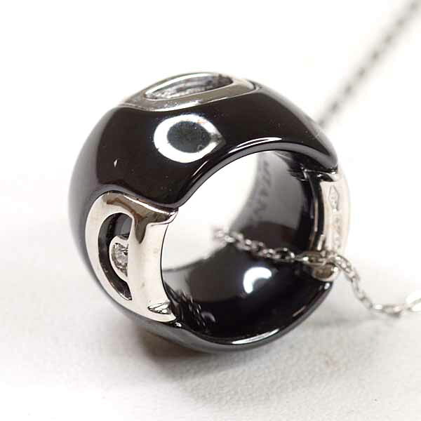 Rakuten - DAMIANI ダミアーニ d.icon ネックレス D.ICON セラミック ダイヤモンド K18WG ホワイトゴールド 20045906 仕上げ済み 【中古】Aランク