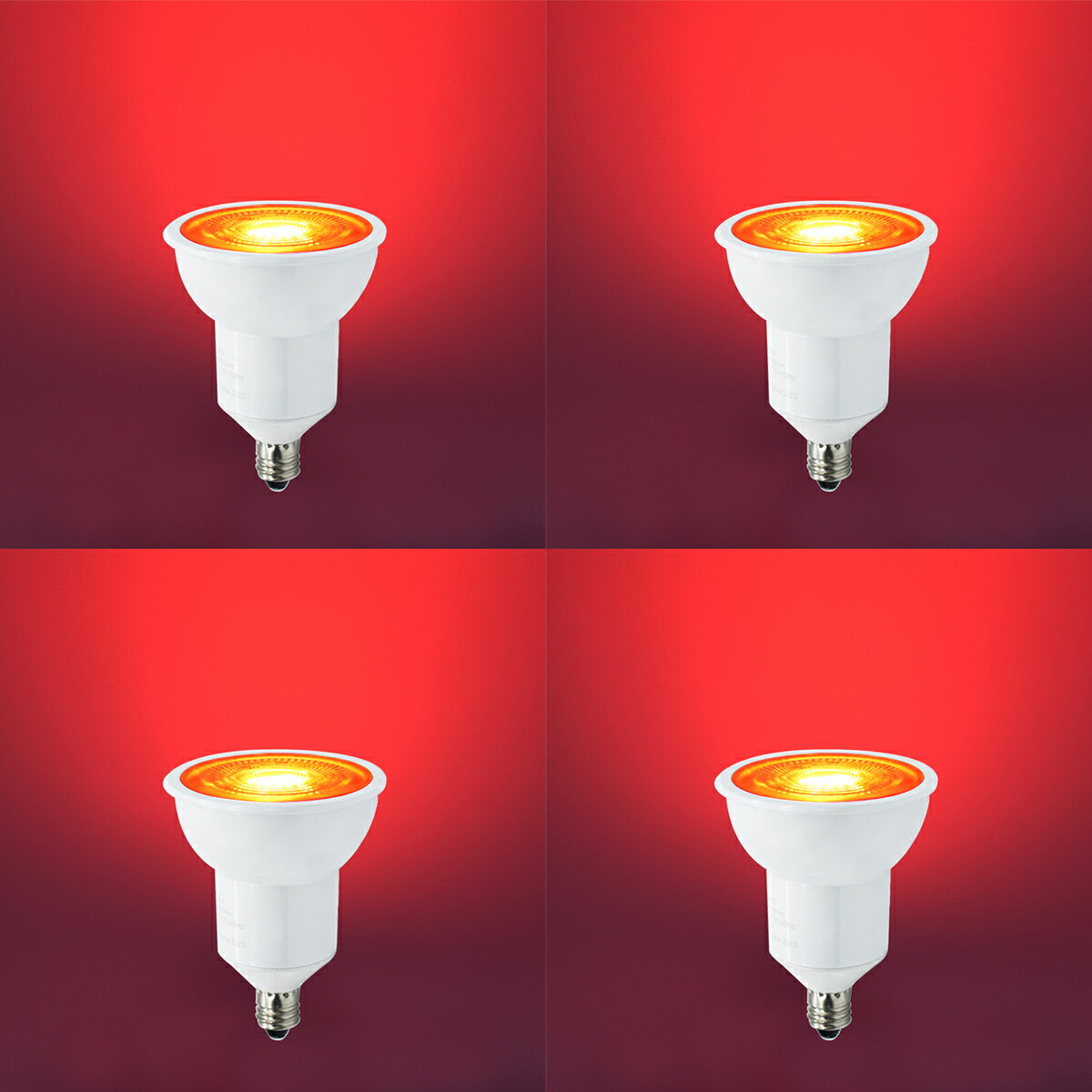 4 LED顼ݥåȥ饤  å Ĵǽϥŵ E11 Ĵб ʥ ܾ ŷ Ⱦ  ...