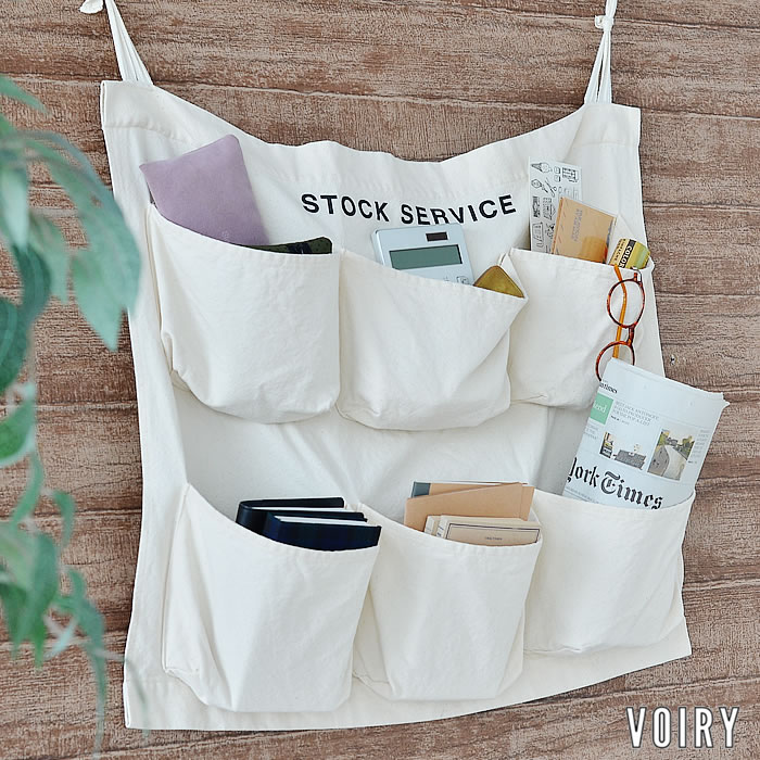 【5/25は全品ほぼP10倍&2000円以上ほぼ送料無料 】VOIRY STOCK SERVICE POCKET-SHORT ストックサービスポケット ヴォイリーストア 日本製 コットンキャンバス シンプル 整理整頓 おしゃれ イン…