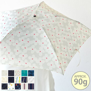 折りたたみ傘 軽量 Wpc. AIR-LIGHT UMBRELLA　50cm 90g おしゃれ レディース 軽い 子供用 ブラック 黒 花柄 リボン ハート スター 星 ストライプ メンズ かわいい