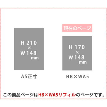 マークス システム手帳 リフィル HB×WA5 6穴 厚紙 柄入り 色紙 詰め替え用 手作りアルバム 差し替え用 バレットジャーナル 手帳デコ かわいい inspic