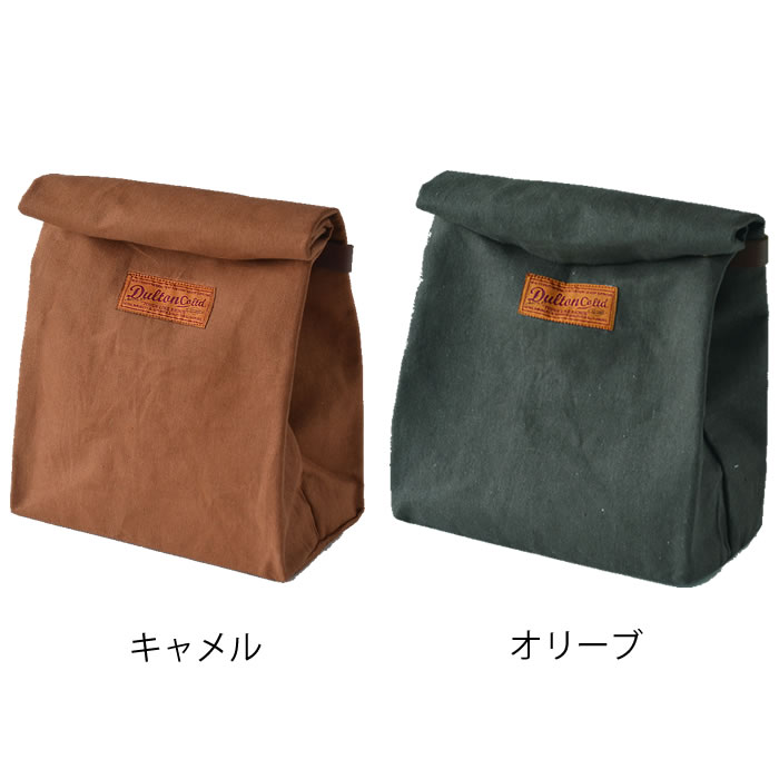 ワックス キャンバス ランチ バッグ Wax canvas lunch bag ランチバック ダルトン DULTON 保冷バック キャンパス地 アウトドア お弁当バック キャンプ ランチ 無地 シンプル ユニセックス 保冷 保温 アメリカン ウィンテージ kaedesou-10012146 楓奏(ナチュラル雑貨かえでそう) サンプル画像2