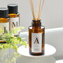 リードディフューザー オイル アルファベット 120ml ディフューザー ディフューザー スティック ボトル 香り 芳香 ギフト プレゼント かわいい リードデ...