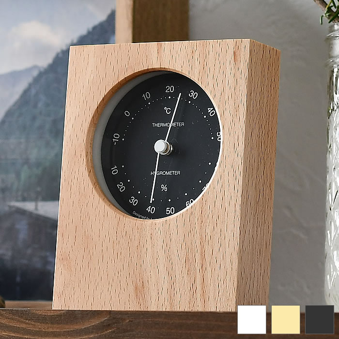 DUO 温湿度計 温度計 湿度計 アナログ 湿度管理 赤ちゃん 小動物 北欧 シンプル おしゃれ かわいい 可..