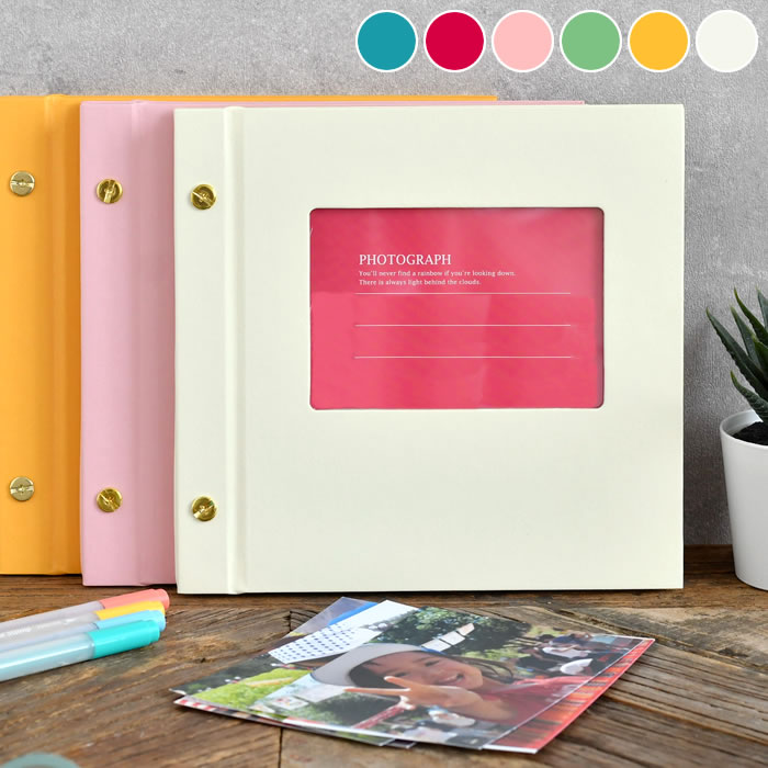 【12月1日はポイント最大10倍祭♪】アルバム 手作り ライトフリーアルバム Sサイズ フォトアルバム 増やせる 自由 粘着 シンプル 写真収納 表紙フレーム ...
