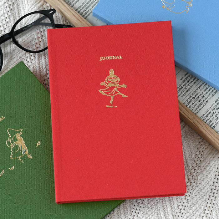 【11月25日ははポイント最大10倍祭♪】日記帳 かわいい イージージャーナル B6 ムーミン スナフキン リ..