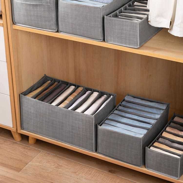 ズボン ジーンズ 収納ケース 収納ボックス 衣類 整理 メッシュ 衣類ケース クローゼットケース 収納 収納ケース ケース 仕切り パンツ収納 タンス収納 小物収納 送料無料 引き出し 仕切りボックス ランジェリー収納 マフラー スカーフ Tシャツ