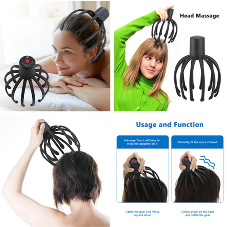 送料無料 頭皮ケア 頭皮リラックス 頭皮 健康グッズ 送料無料 ツボ押し マッサージ器 マッサージ 電動 頭皮マッサージ器 頭皮マッサージ プレゼント 母の日 ギフト 実用的