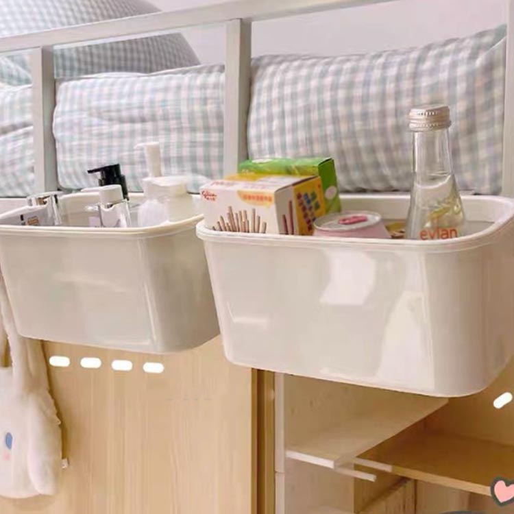 スマホ 小物入れ 収納ボックス 浴室 丈夫 軽量 ボックス 寝室 大容量 ベッドサイド ベビーベッド 収納ボックス 雑誌 卓上ゴミ箱 雑貨整理 母の日 父の日 プレゼント ギフト ホワイト 無地