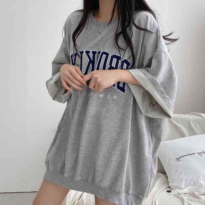 送料無料 Tシャツ レディース 半袖 ゆったりTシャツ カットソー 大きいサイズ ビッグシルエット オーバ..