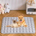送料無料 ひんやりマット 冷感敷きパッド Lサイズ 犬 猫 冷感 ひんやり クール マット シート ラグ パッド シーツ 生地 ペットマット 夏用 暑さ対策 熱...
