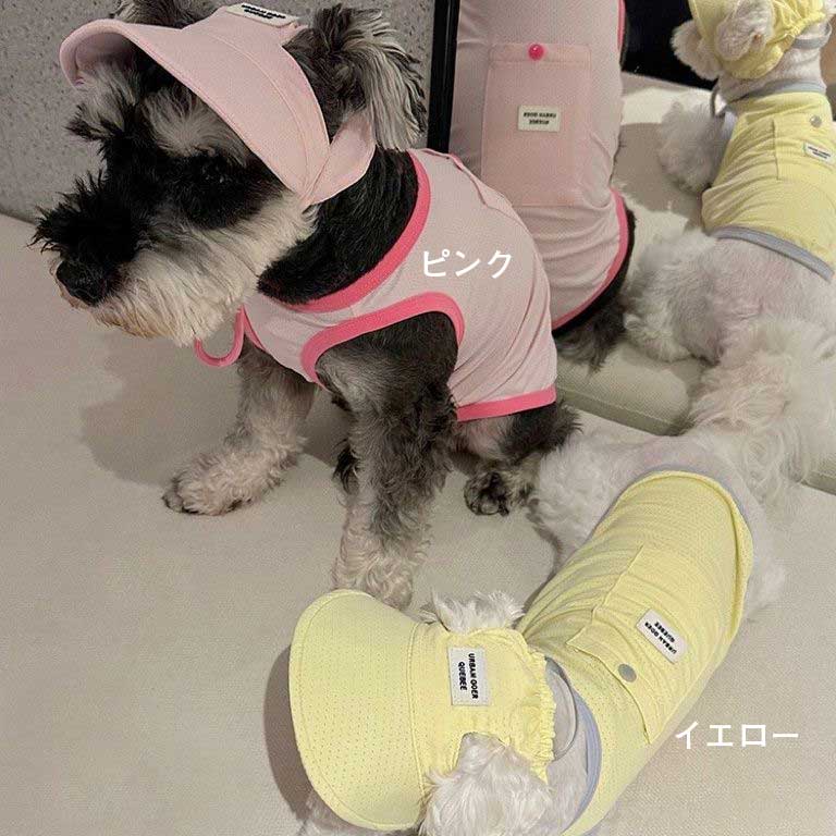 犬 小型犬 中型犬 犬用 タンクトップ 犬服 ウェア ドッグウエア 犬の服 接触冷感 ...