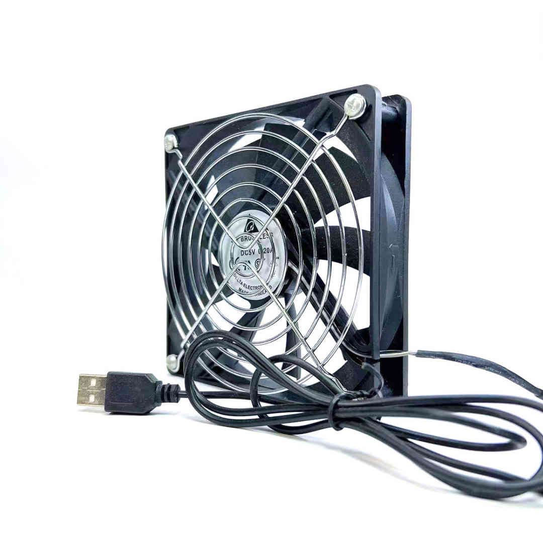 ポータブルPCファンクーラー ダブル静音ファン 折り畳み式 冷却ファン 3