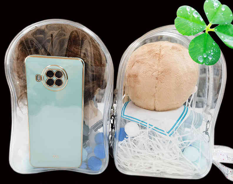 送料無料 ぬいポーチ 痛バッグ ぬいぐるみ 透明 ポーチ 痛バ ぬいぐるみ 透明 バッグ 推し活 バッグ クリアポーチ ショルダーバッグ オタク 見せバッグ 収納 ポーチ