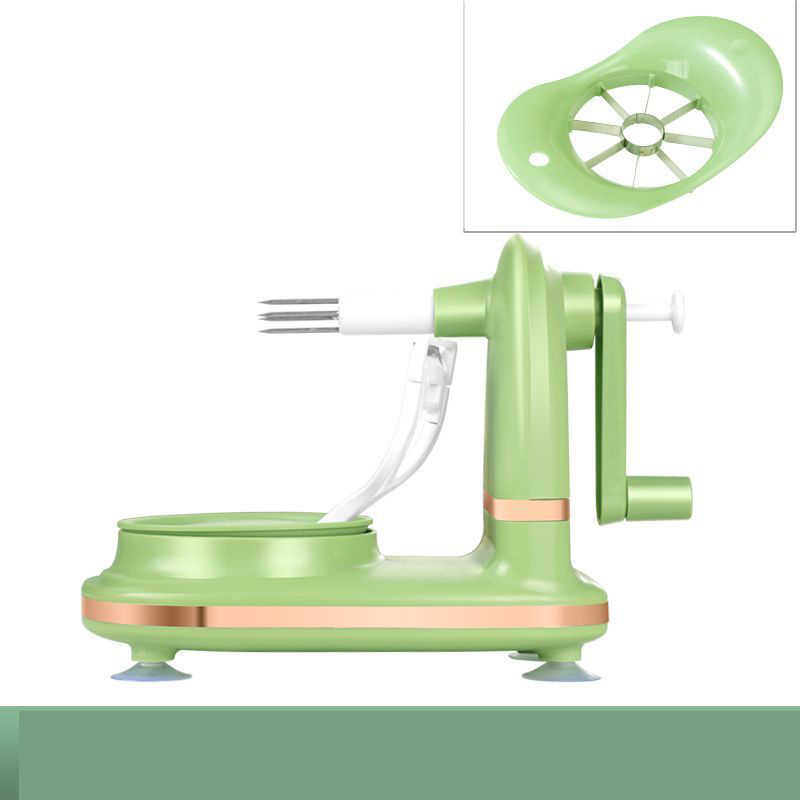 皮むき機 皮むき器 アップルピーラー リンゴ皮むき器 カッター付き 回転式 ハンドルを回すだけ簡単 果..