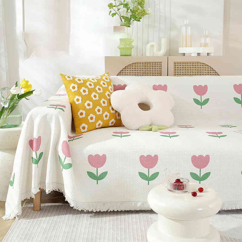 マルチカバー 防水 ソファーカバー 防汚 撥水加工 花柄 洗える 長方形 爪が引っかからない 犬 猫 介護 ..