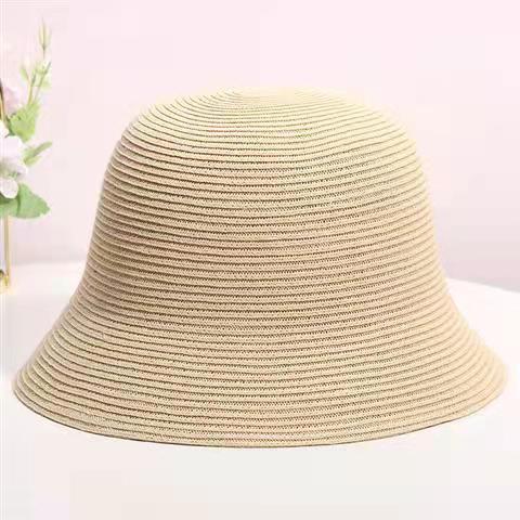 バケットハット 麦わら帽子 帽子 レディース 夏 麦わら つば広 ペーパーハット ストローハット 日焼け対策 UV おしゃれ ハット 折りたたみ