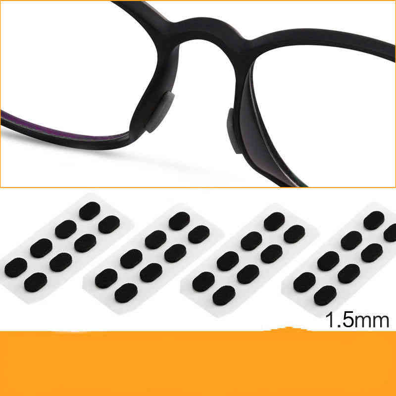 化粧くずれ防止 ズレ防止 跡がつかない 柔らかい メガネ跡防止 対策 眼鏡 鼻パッド スポンジ 96個入 メ..