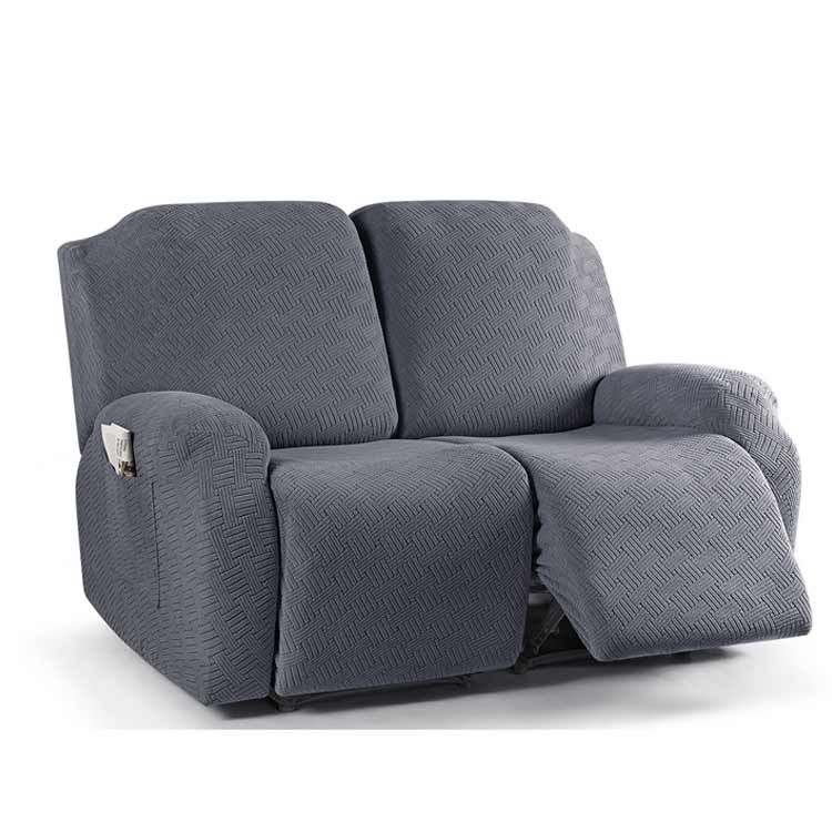 サイドポケット付き マッサージチェアカバー 2人用 3人用 おしゃれ ソファーカバー 電動ソファカバー ズレ防止 ストレッチ 3人掛け 2人掛け リクライニングチェア カバー 電動 ソファカバー リクライニングチェアカバー 二人用 三人用 北欧 [2]