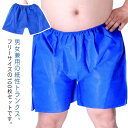 男女兼用 トランクス 使い捨てパンツ ペーパー 100枚セット 男女兼用 トランクス 下着 エステ 使い捨て 紙パンツ ペーパーパンツ ペーパー 短パン 入院 ペーパートランクス 介護 紙製 簡易下着 使い捨て サウナ 衛生 業務用 サロン マッサージ 災害 旅行