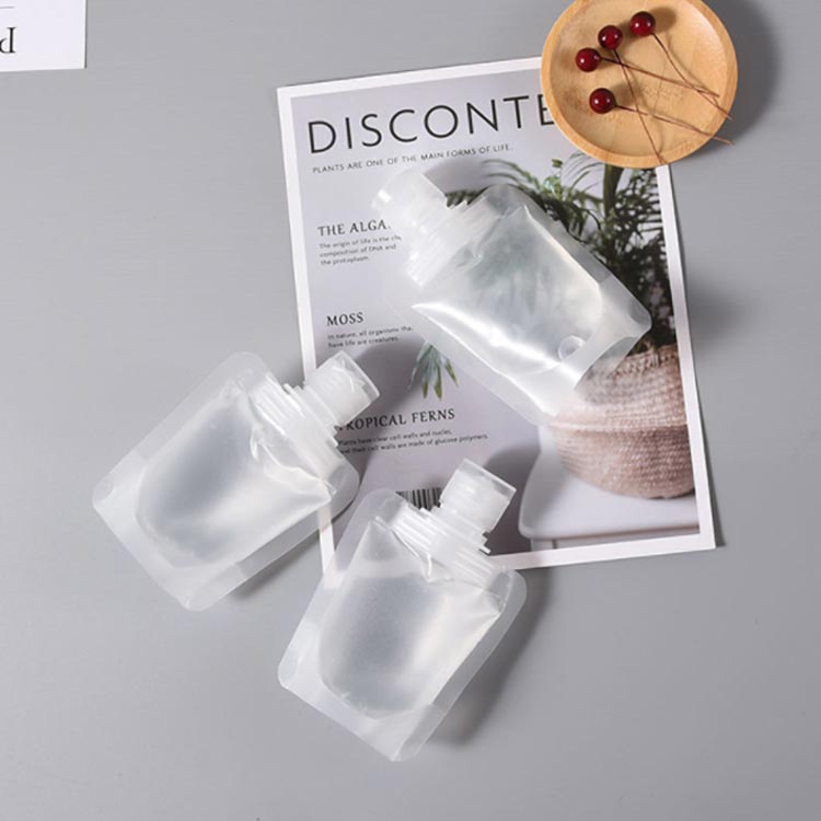 小分けボトル セット 乳液 パウチ容器 詰め替えボトル 【50枚セット】トラベルボトル トラベル液体個包装 旅行用 持ち運びは便利 出張 化粧水 クリーム 収納 【50枚セット】トラベルボトル クリーム 使い回し 旅行用 トラベル ボトル シャンプーボトル ミニ 透明 kaedeya-10008208 かえで屋 サンプル画像2