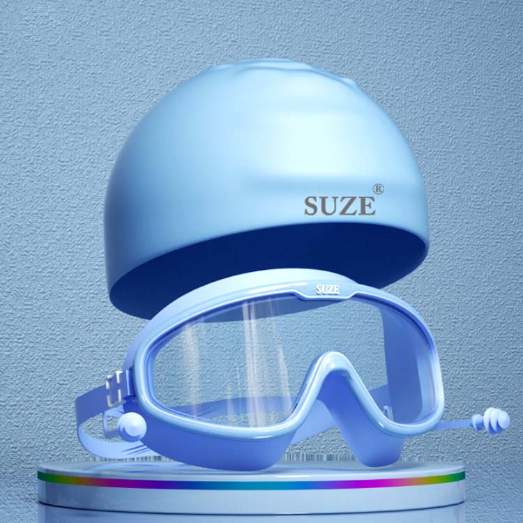 プール スイミングキャップ付き 2点セット UVカット スイミングゴーグル 水泳装置 ...