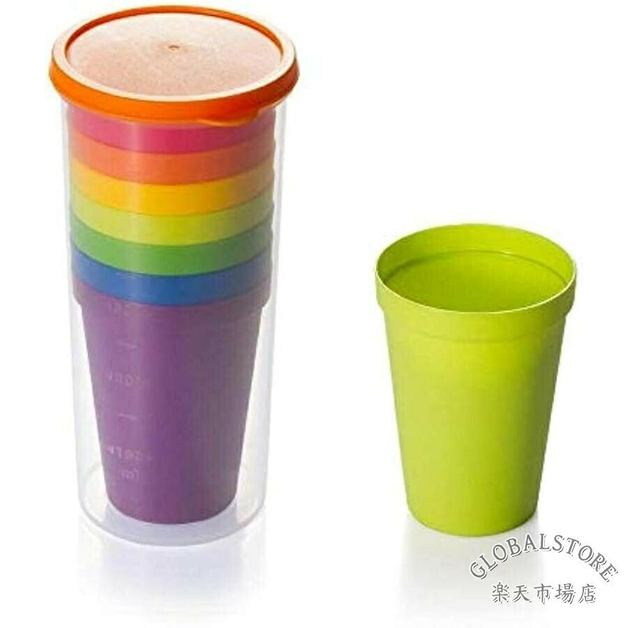 プラスチックコップ コップ カップ 耐熱 プラスチック 800ml ケース付き おしゃれ ...