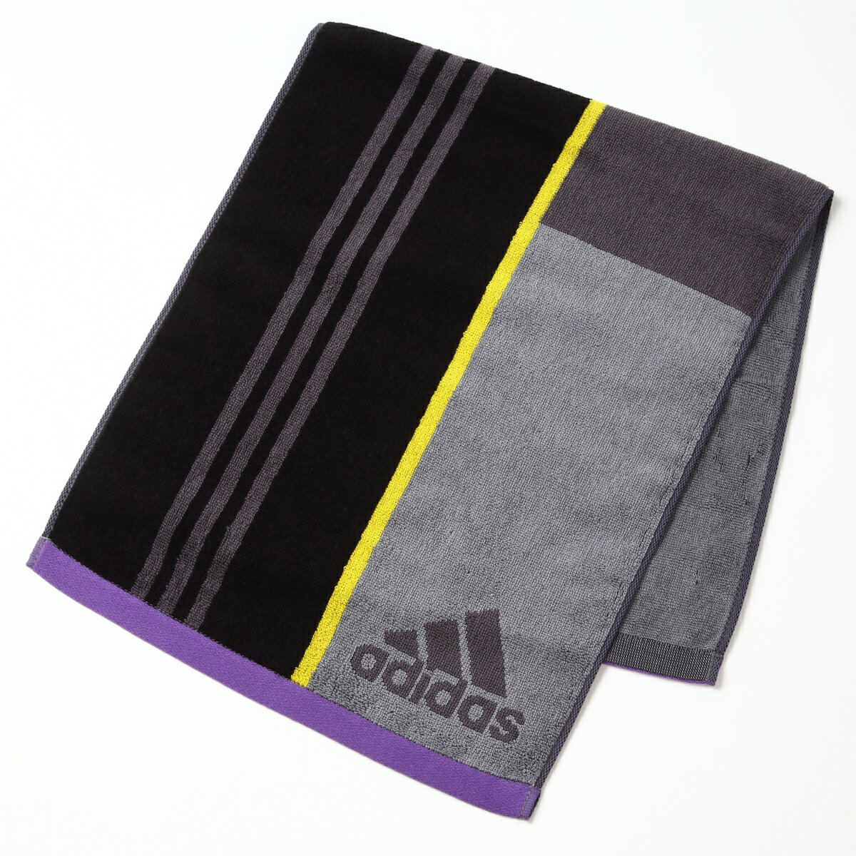 アディダス　フェイスタオル【adidas】　イーガー（ブラック）