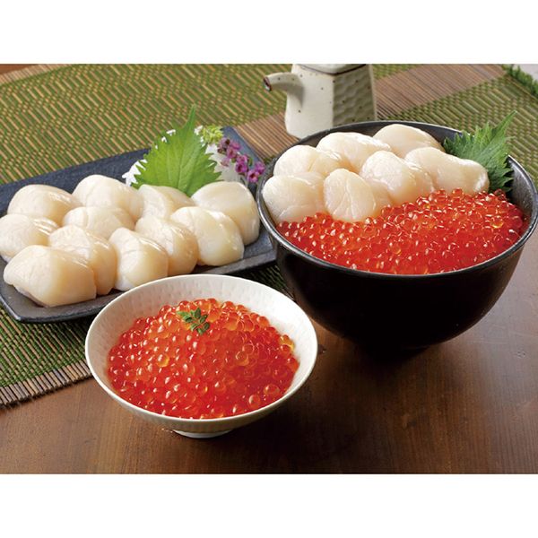 網走水産 北海道産 いくら・ほたてセット AP-957 ギフト 贈り物 送料無料 【産直】...