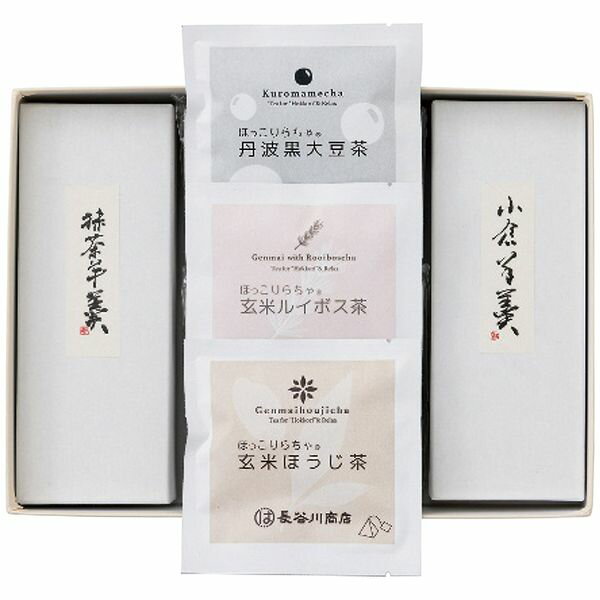 谷常製菓 菓心谷常 絹ごし羊羹(抹茶・小倉)2本・お茶3種セット ギフト 贈り物 送料無料 【産直】[24]