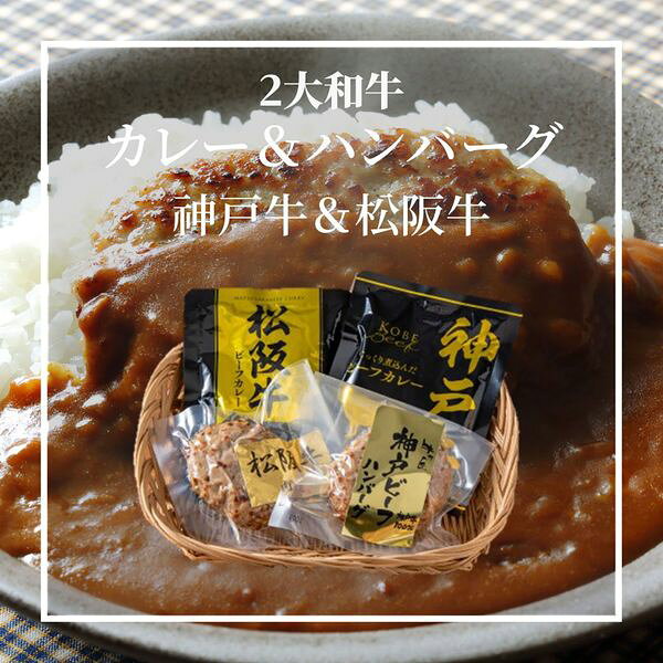 株式会社エルスト 2大和牛カレー＆ハンバーグ食べ比べ 5685-50 ギフト 贈り物 送料...